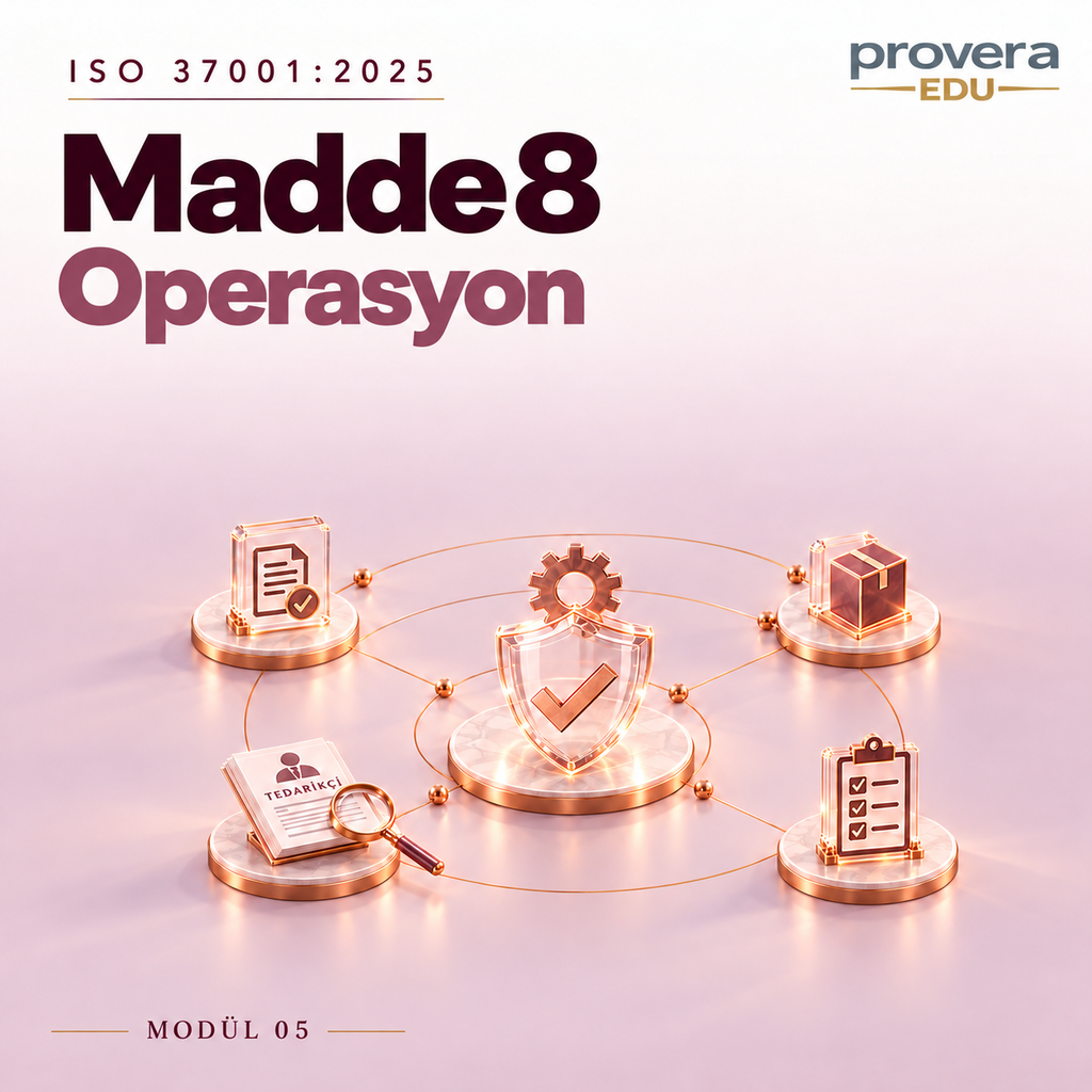ISO 37001:2025 – Madde 8: Operasyon Eğitimi