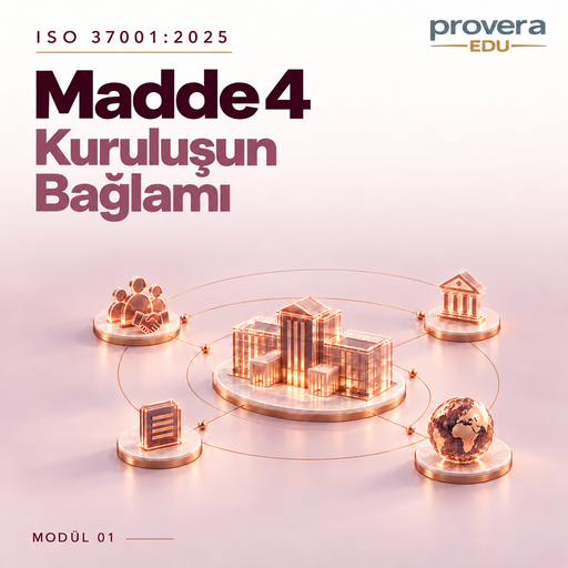 ISO 37001:2025 – Madde 4: Kuruluşun Bağlamı Eğitimi
