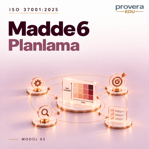 ISO 37001:2025 – Madde 6: Planlama Eğitimi